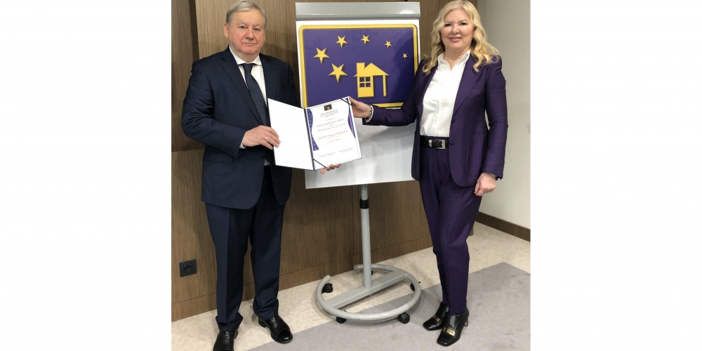 Mirjana Čizmarov uručila plaketu „Najevropljanin“ 2020. godine