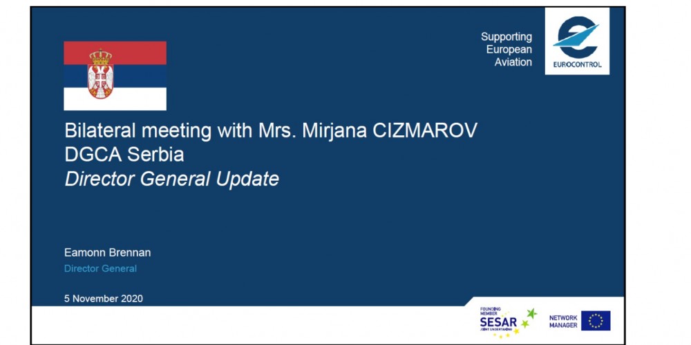 Одржана Webex презентација EUROCONTROL-а
