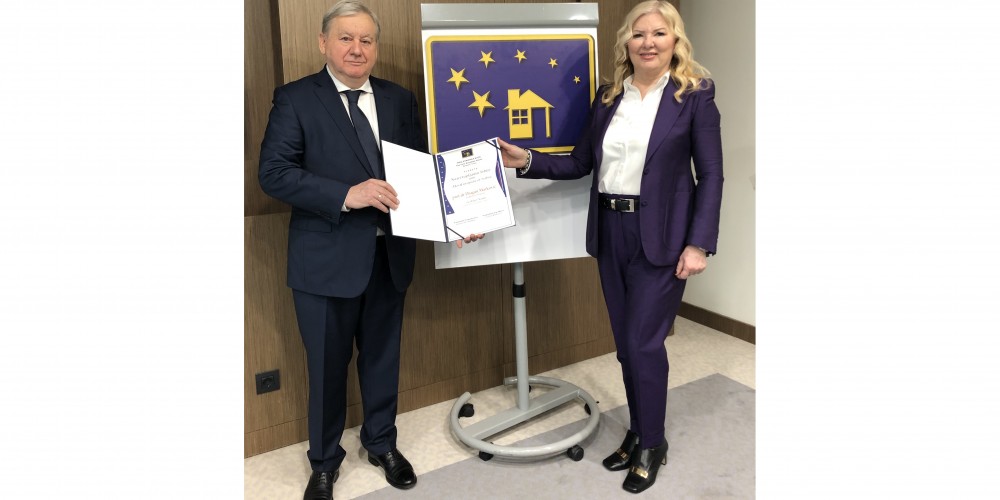 Мирјана Чизмаров уручила плакету „Најевропљанин“ 2020. године