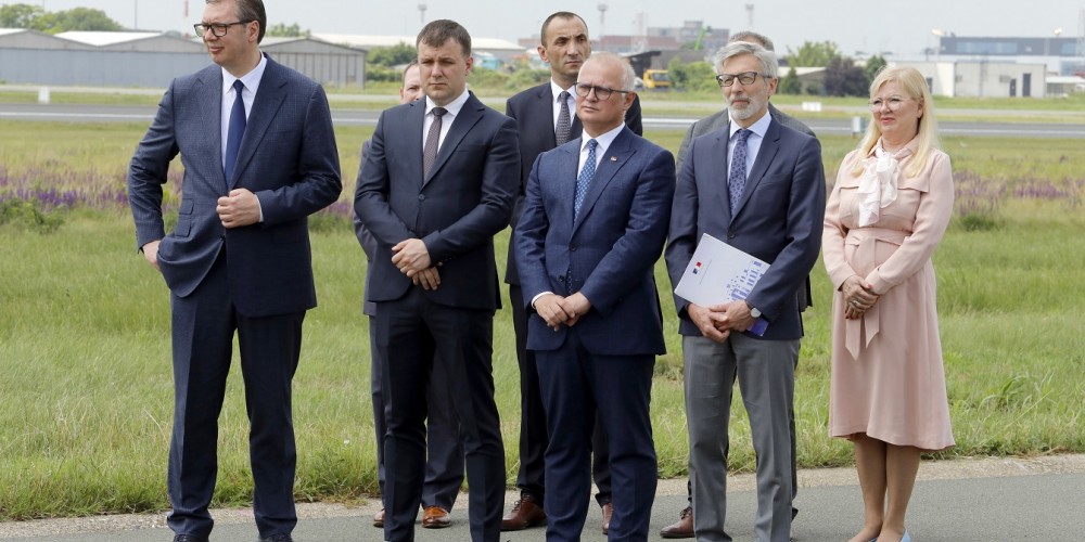 Отварање нове полетно-слетне стазе на аеродрому Никола Тесла