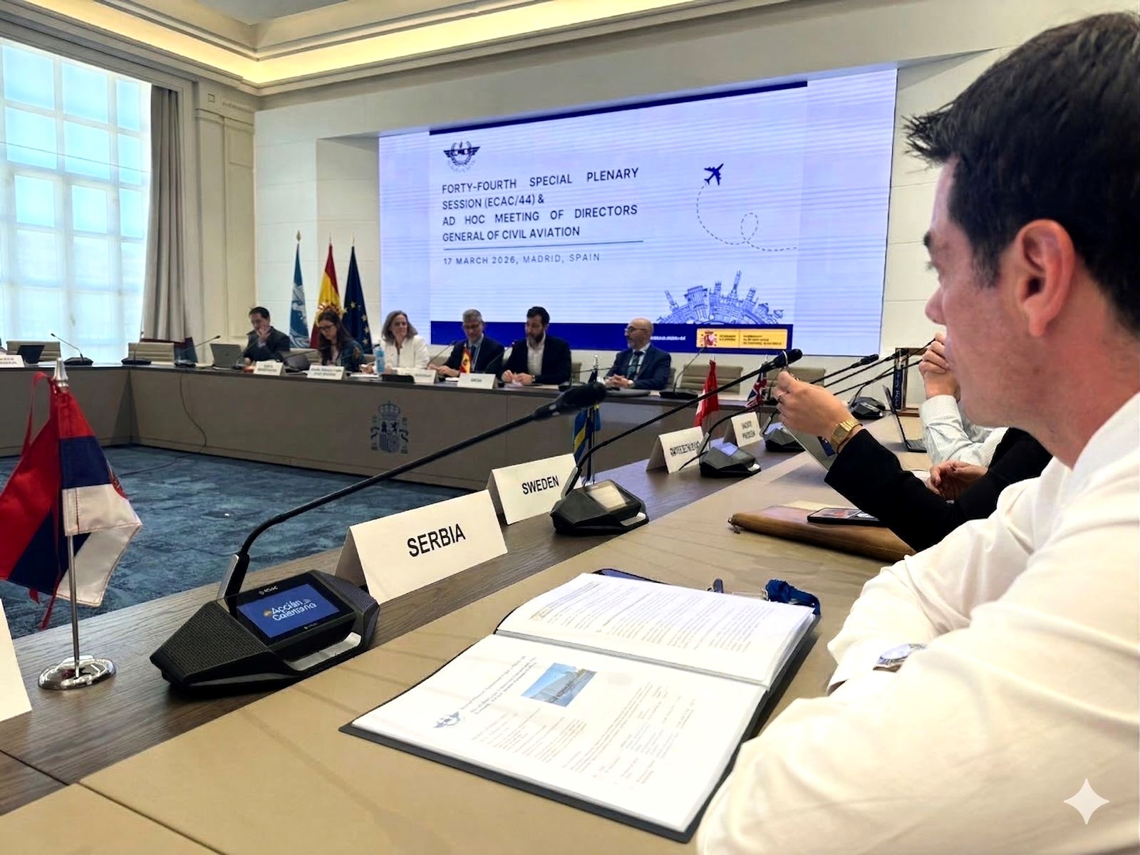 Директор Директората на кључним састанцима ECAC-а у Мадриду